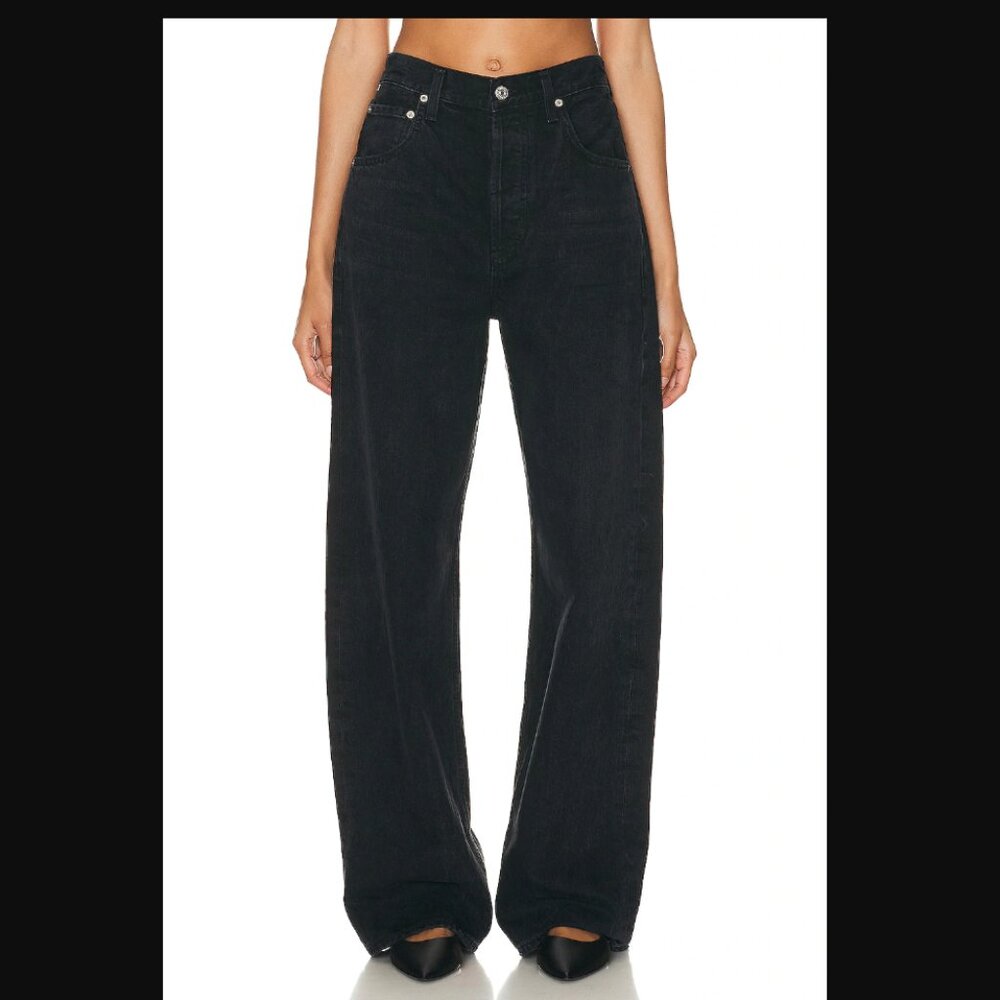 Citizens of Humanity Ayla Baggy Cuffed Crop Jeans, Size 27